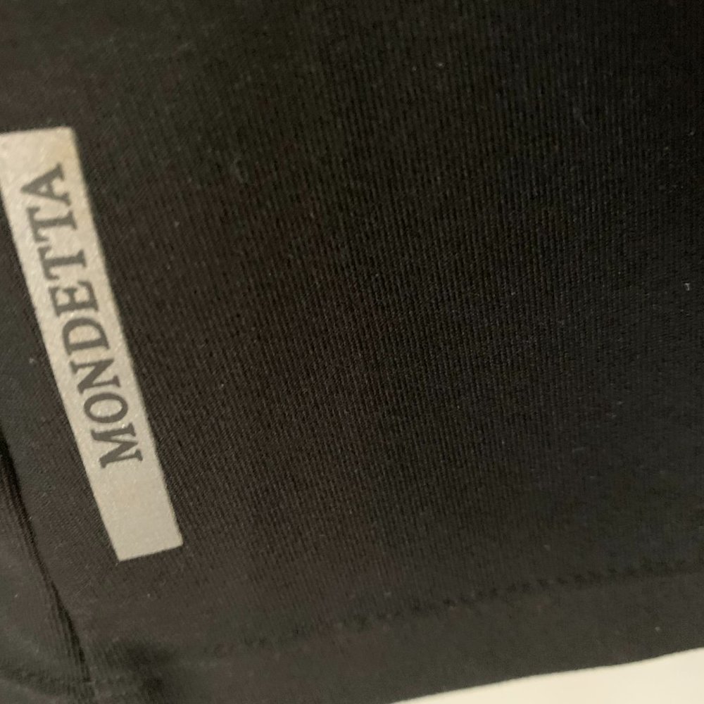 MONDETTA slim fit zip up Black Athletic Jacket Size S. In Like new condition - Picture 7 of 13